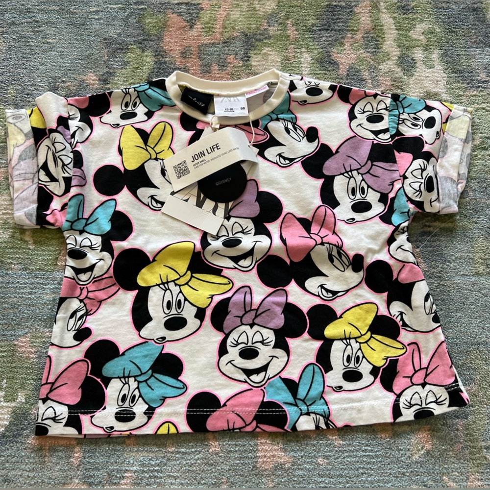 Zara Disney Minnie T-Shirt